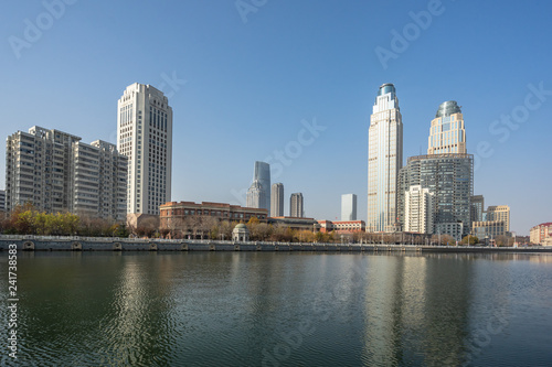 panoramic city skyline in china © THINK b