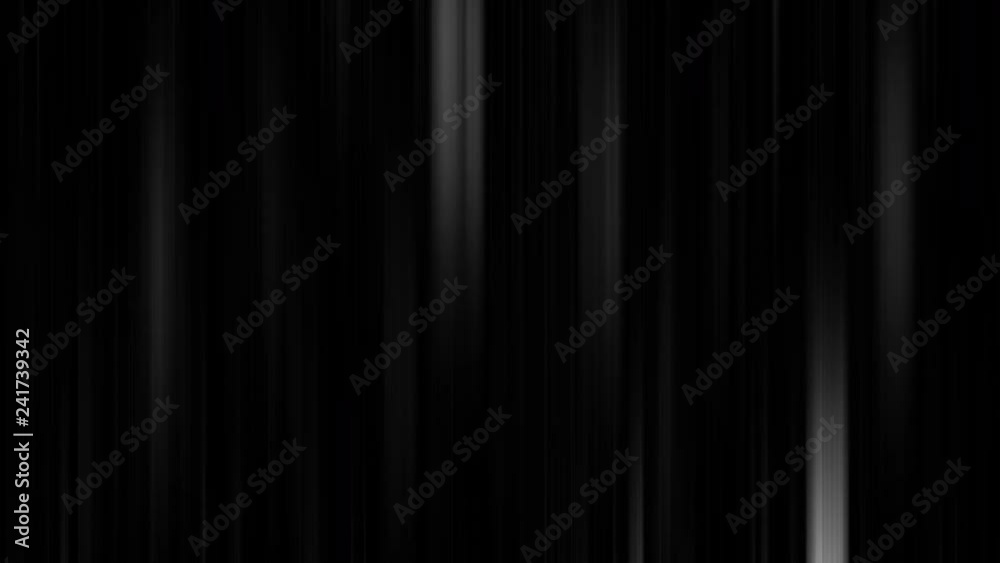 Abstract speed lines on vertical moving with black background.Abstract repeatable lines background.Cartoon blur white line animation