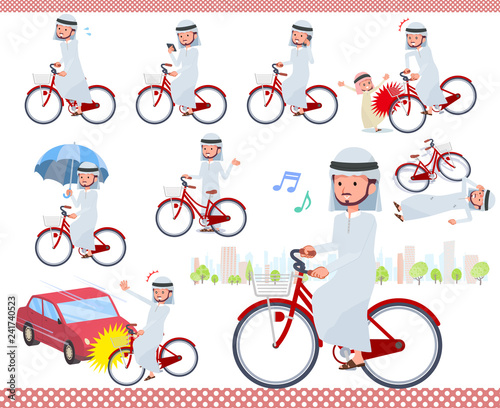 flat type Arab men_city cycle