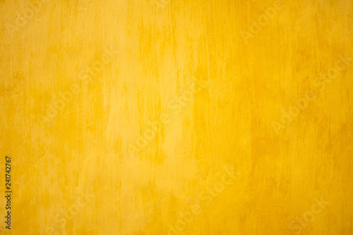 yellow wall for background.