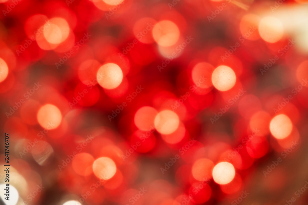 defocused pattern of lights with bokeh