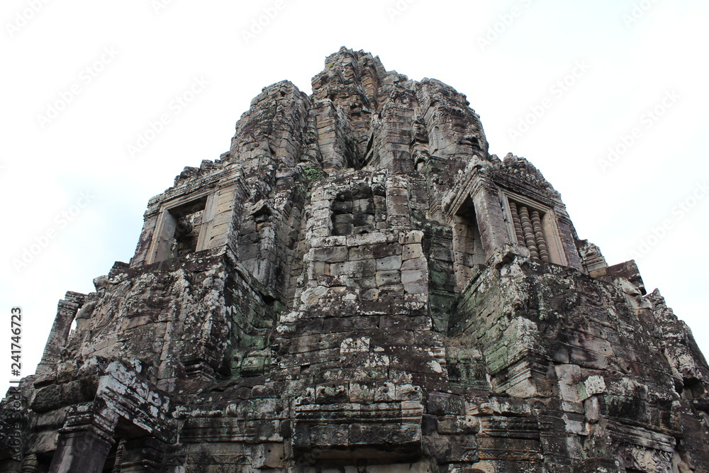 temple in angkor cambodia