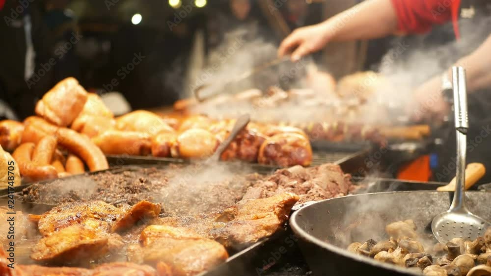 Meat street food night Meat street food night