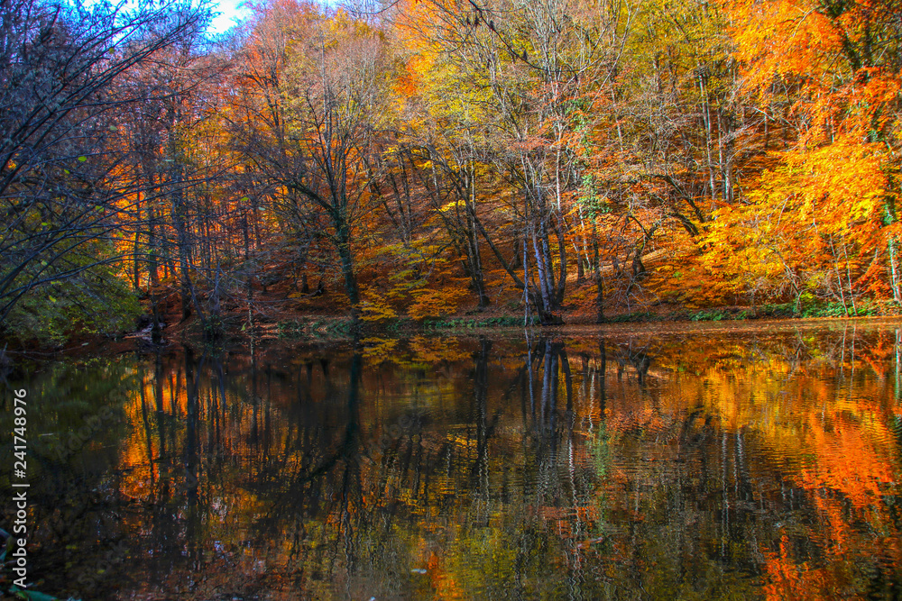 seven Lakes National Park, Autumn, Turkey seven Lakes National Park, Autumn, Turkey