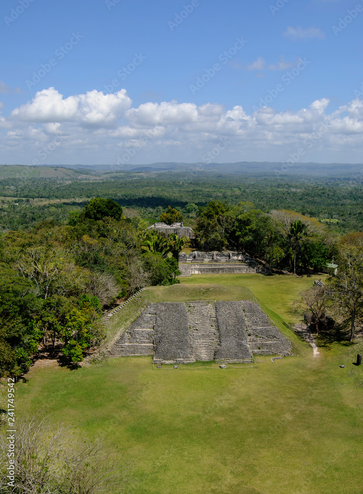 Xunantunich, an Ancient Mayan archaeological site in western Belize
