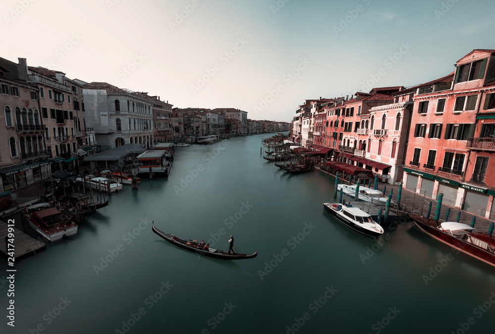 Vista su Canal Grande a Venezia