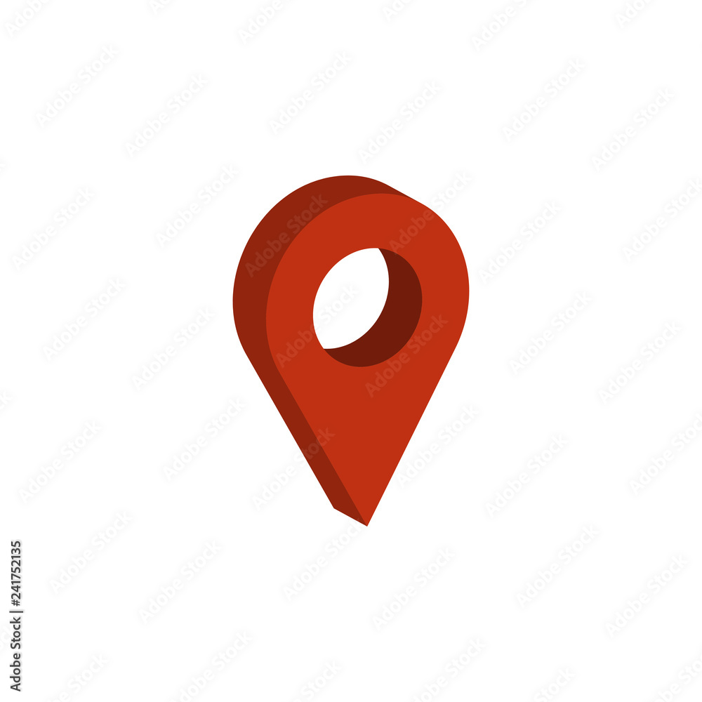 Pin map graphic icon design template Pin map graphic icon design template