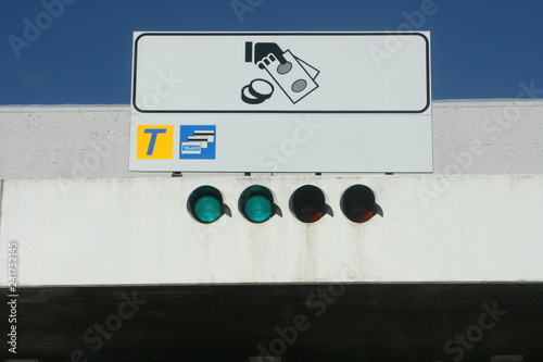 Mautstelle Autobahn