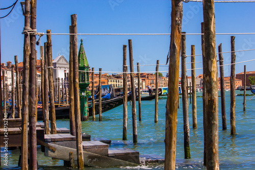 Gondola in the pier in Venice, Italy © Vladislav Gajic
