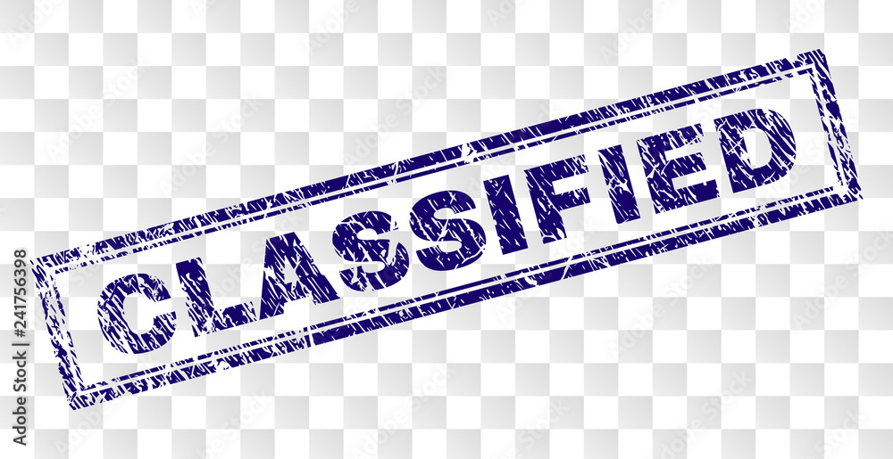 Classified Stamp Transparent