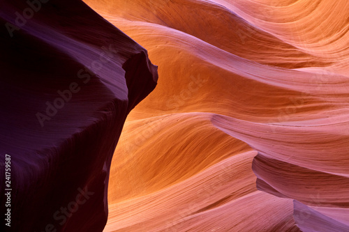 Lower Antelope Canyon Rock Formations, Arizona.