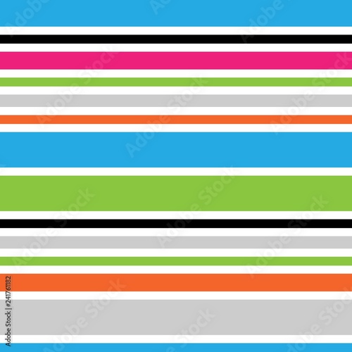 Abstract horizontal striped seamless pattern. Vibrant colored background. Wrapping paper. Pattern for interior- , fabric design