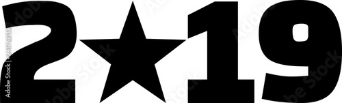 2019 with star