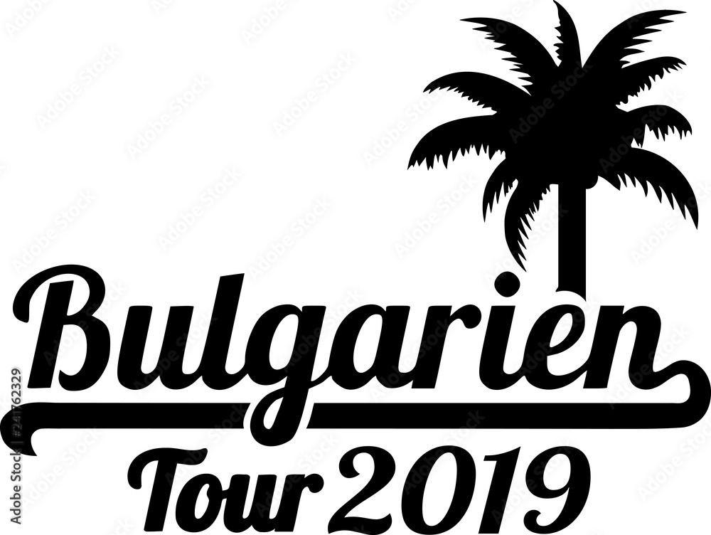 Bulgaria tour 2019 palmtree german