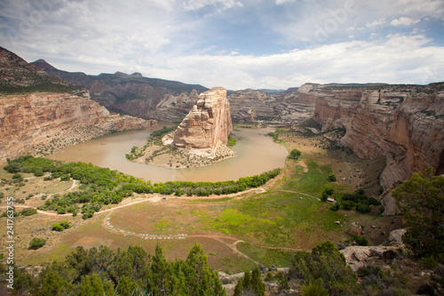 Echo Park in Dinosaur National Monument, Utah, USA photo