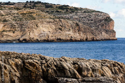 Malta cliffs photo