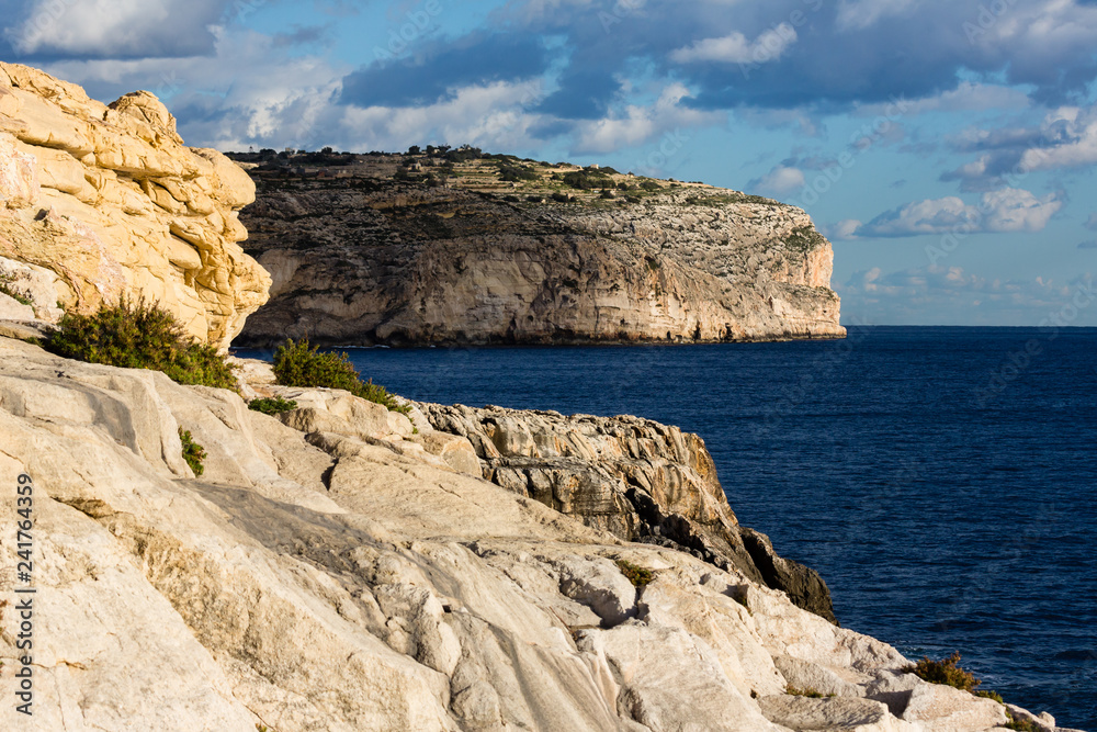 Malta cliffs