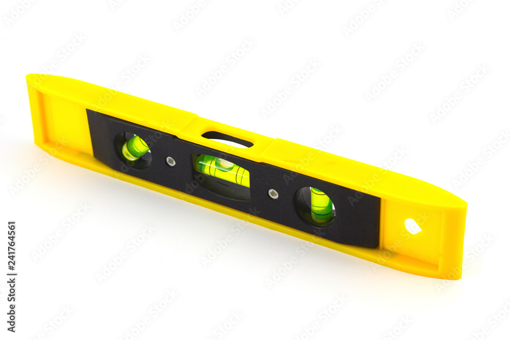 Spirit level. Isolated over white background with clipping path Spirit level. Isolated over white background with clipping path