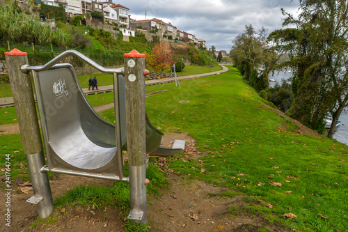 A children's slide in Tui