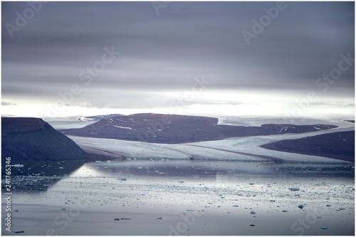 Fotografía Gletscher auf Grönland, Thule Airbase
