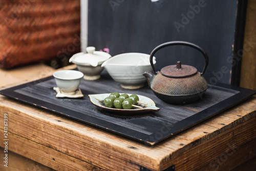 Tea ceremony in Uji Japan