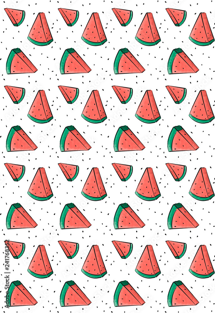 Pattern sandía Pattern sandía