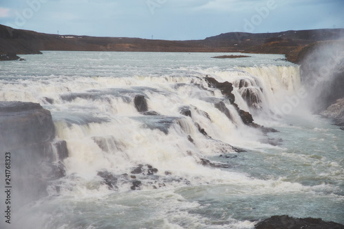 Beautiful Godafoss waterfall in Iceland