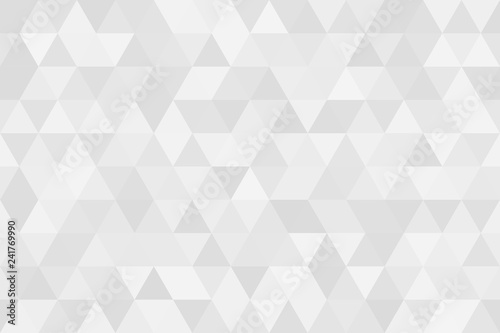 Vector abstract gray background. Seamless modern pattern. Geometric texture with triangles.