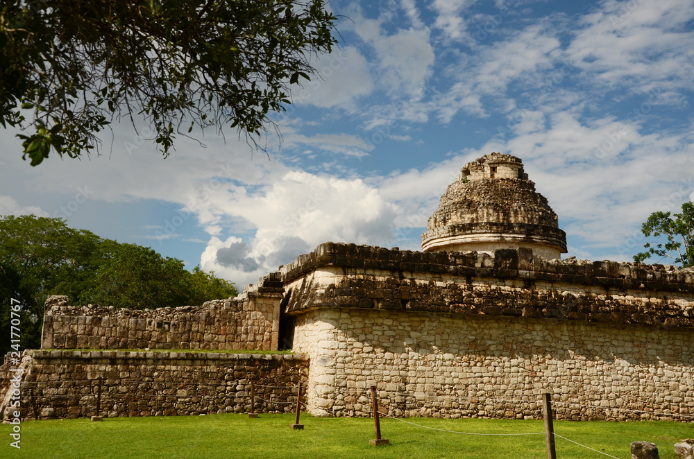 El Caracol, one of the structures at Chichen Itza in Mexico
