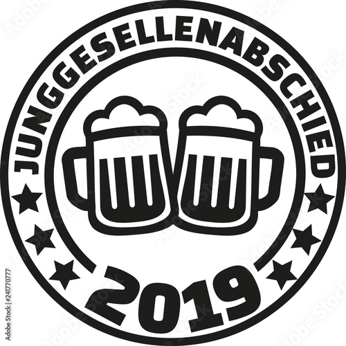 Stag night 2019 beer german