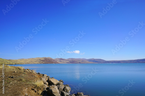 Hamurpet Lake from Varto, Mus, Turkey 