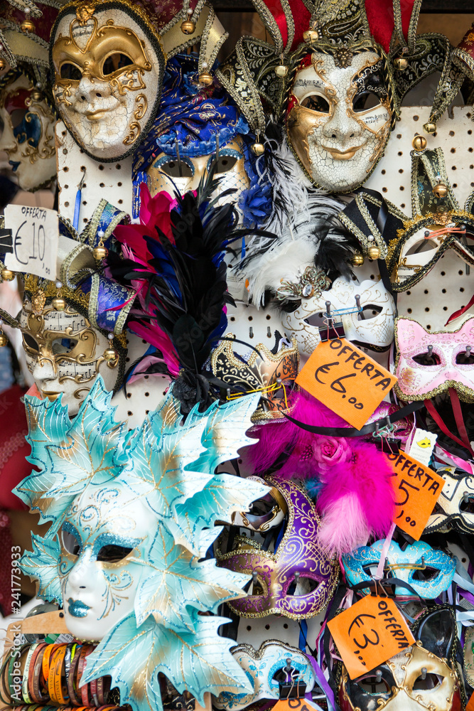 Venetian Mask sold at the street vendors