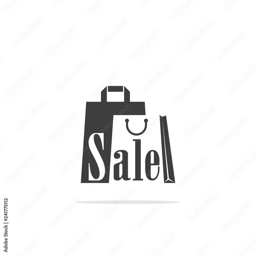 Monochrome vector illustration of icon with the words Monochrome vector illustration of icon with the words