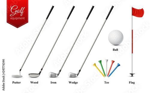Golf Realistic Set