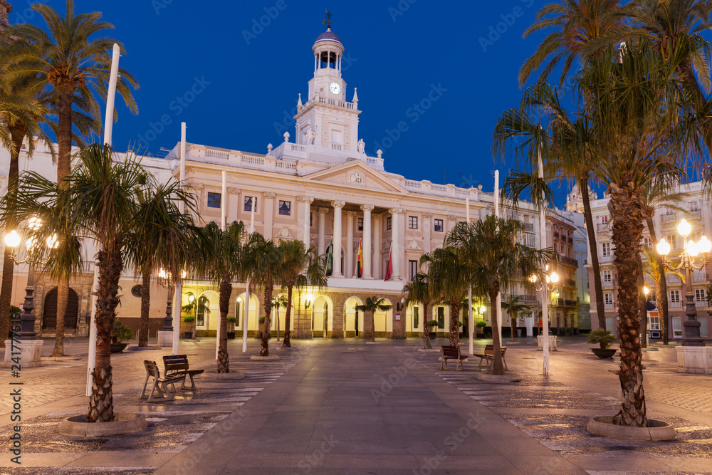 Cadiz City Hall on Plaza San Juan de Dios
