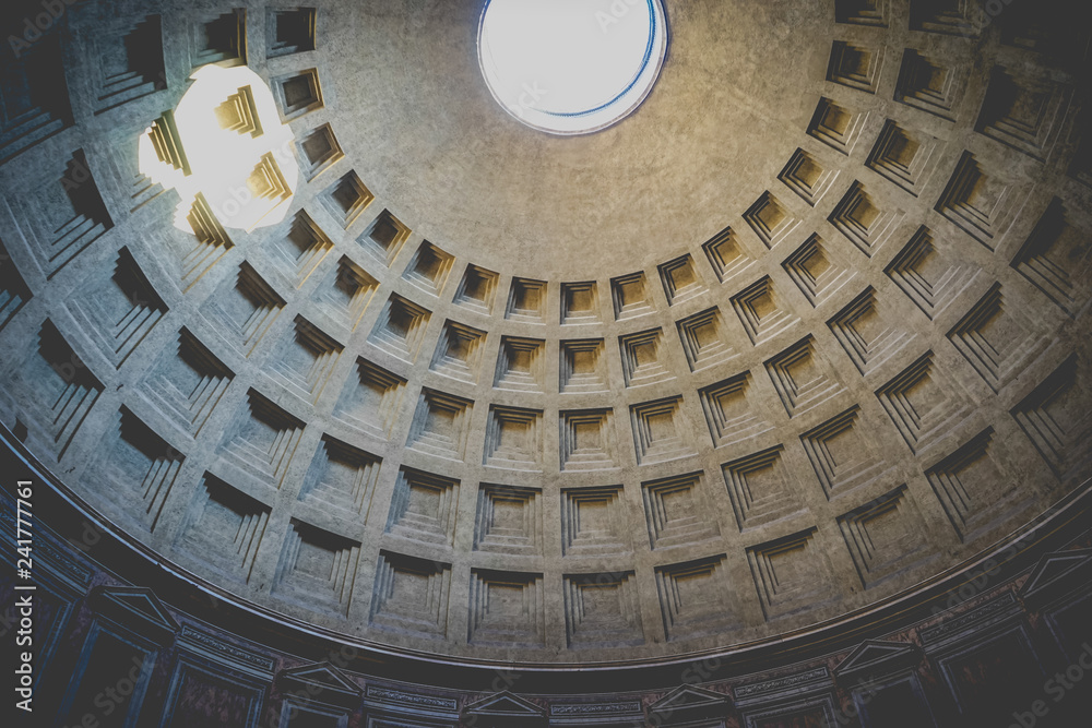 the Pantheon's dome