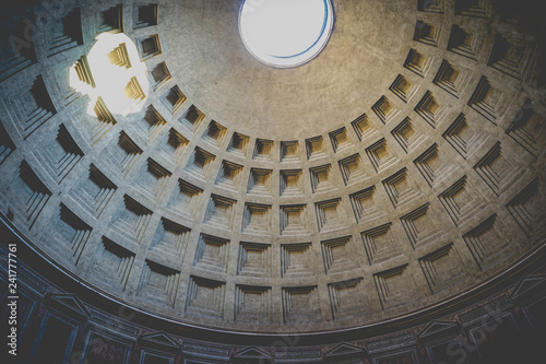 the Pantheon's dome