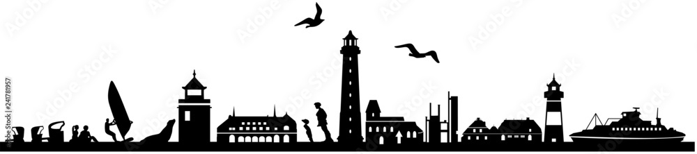 Sylt Westerland Skyline Landscape