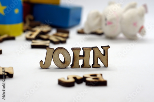 beliebter amerikanischer jungen vorname john photo