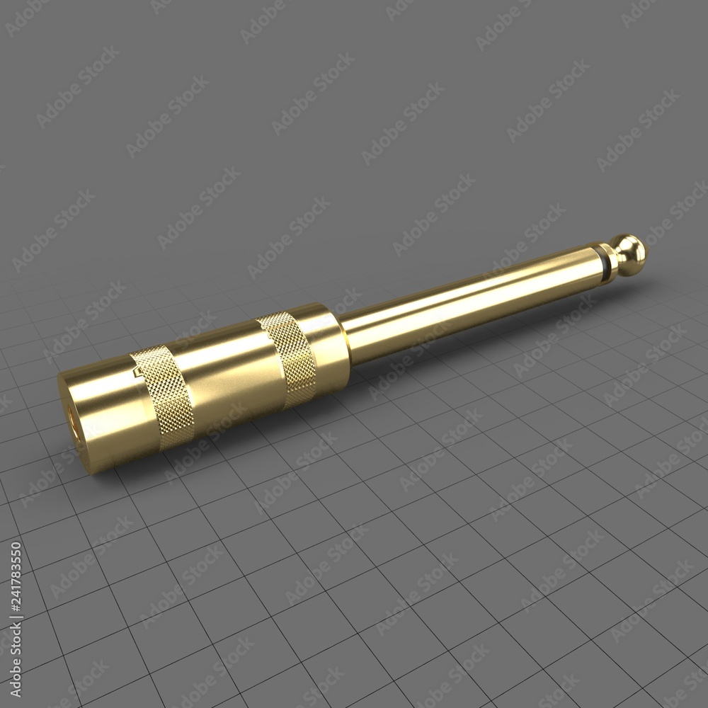 Headphone jack Stock 3D asset | Adobe Stock