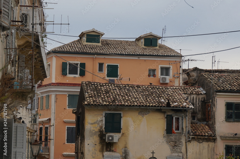 roof corfu city