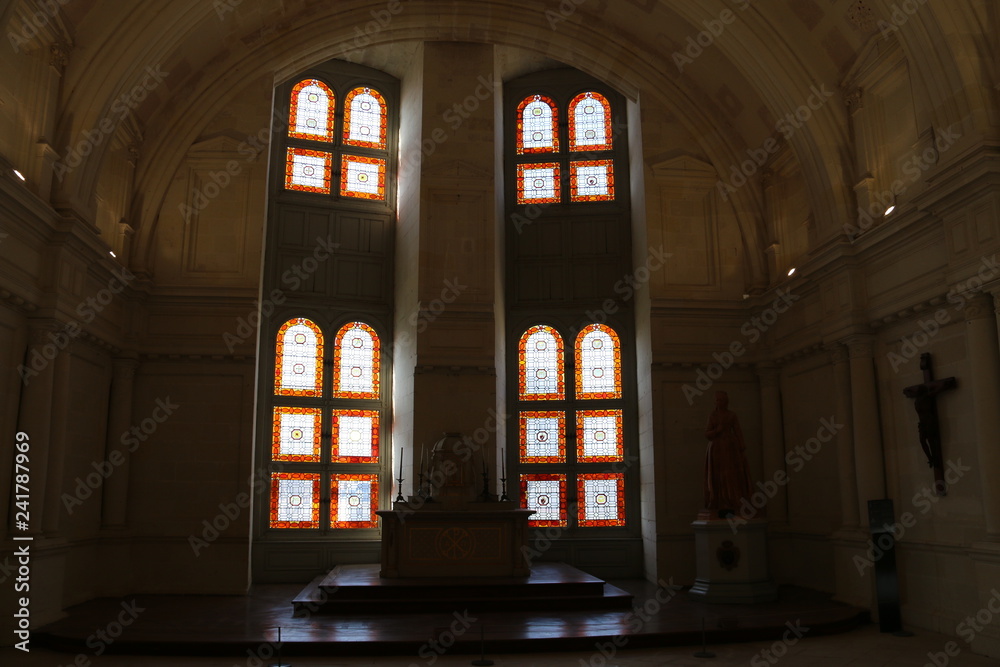 Windows in a church