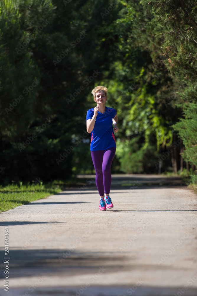 young female runner training for marathon young female runner training for marathon