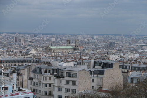 Over the roofs of Paris