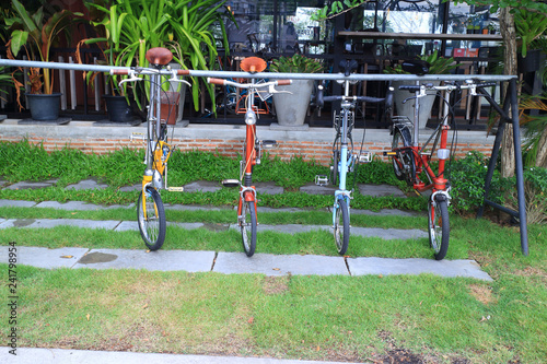 mini colorful bike photo