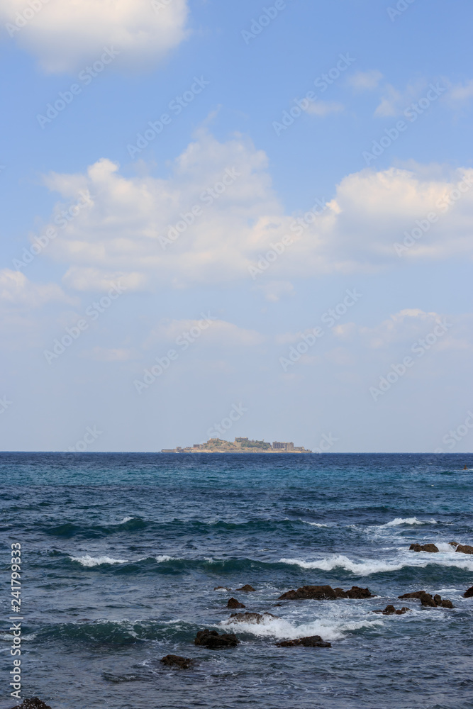 長崎の世界遺産、軍艦島