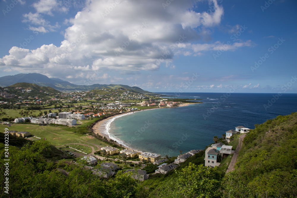 View from Timothy Hill in St. Kitts