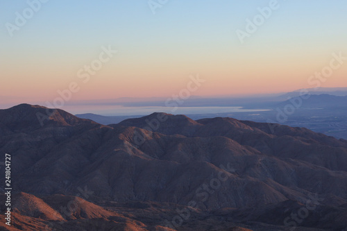 View from Key Vista Point at Joshua Tree National Park