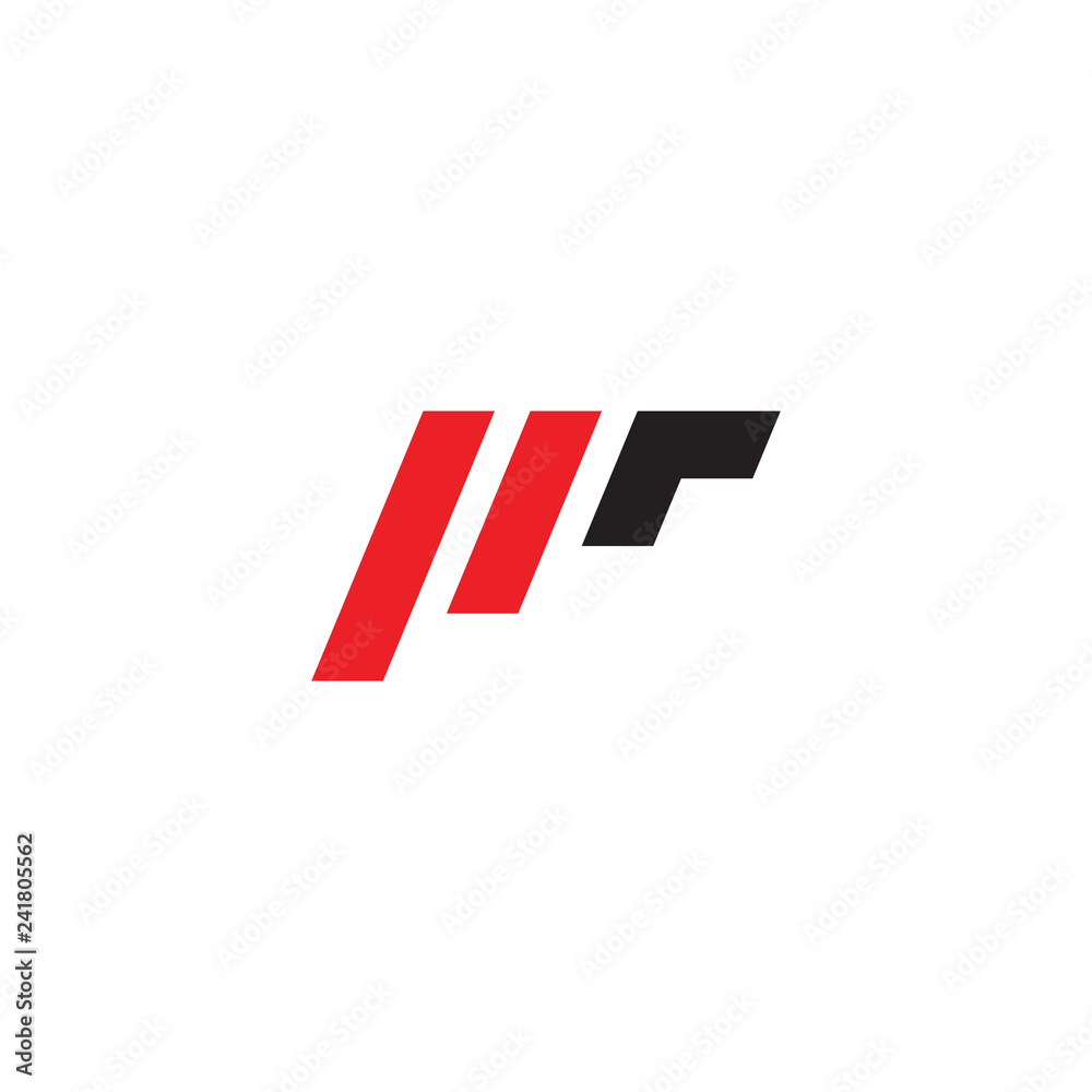 mr logo letter design