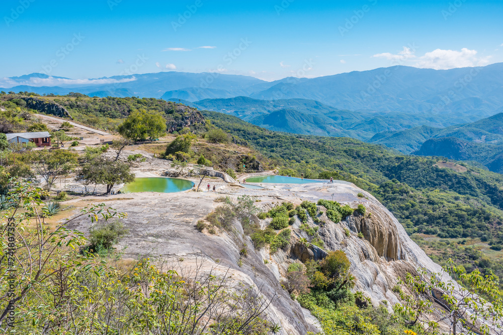 The incredible petrified waterfalls of Hierve el Agua in Oaxaca, Mexico The incredible petrified waterfalls of Hierve el Agua in Oaxaca, Mexico